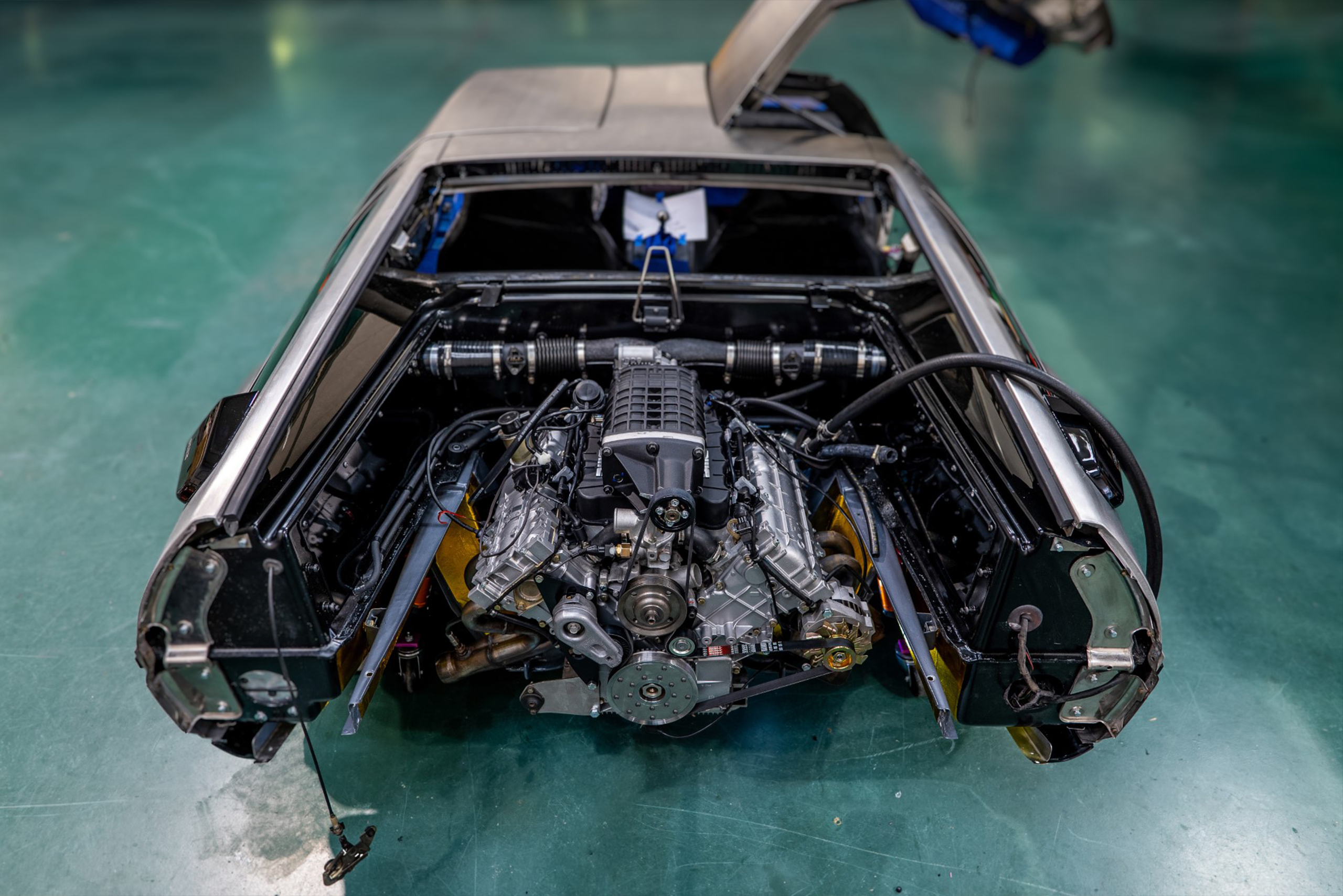 Delorean GTO Engine Bay 2